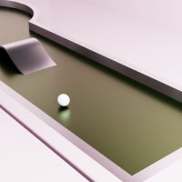 Golfbahn / 3dsMax